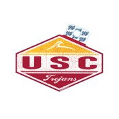 USC Trojans Oil Burner Sticker